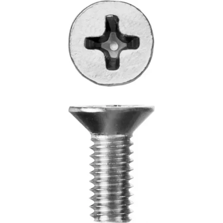 Винт ЗУБР &quot;МАСТЕР&quot; DIN 965, класс прочности 4.8, оцинкованный, M4x10мм, 5кг 303110-04-010 купить в Сургуте