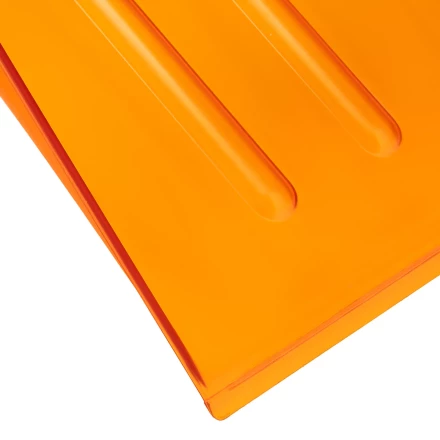 Лопата для уборки снега поликарбонат Сибртех, 465х410х1390 мм, стальной черенок, усиленная 61655 купить в Сургуте