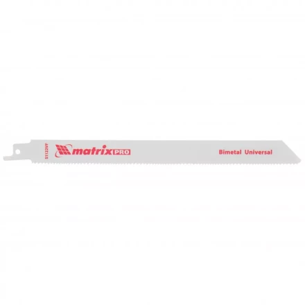 Полотна универсальные для сабельной пилы S1122VF   200/1,8-2,5мм Bimetal  2штуки  PRO Matrix 782002 купить в Сургуте