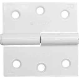 Петля дверная STAYER "MASTER" разъемная, цвет белый, правая, 75мм 37613-75-2R