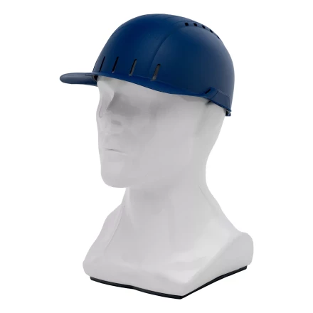 Каскетка защитная &quot;Стиль&quot;, пластиковая, синяя Сибртех 89170 купить в Сургуте