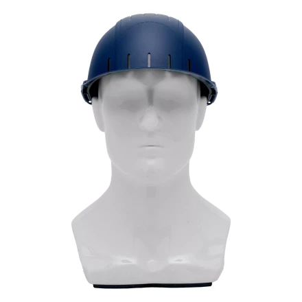 Каскетка защитная &quot;Стиль&quot;, пластиковая, синяя Сибртех 89170 купить в Сургуте