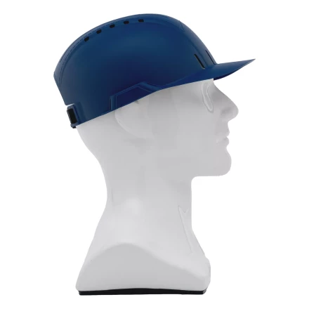 Каскетка защитная &quot;Стиль&quot;, пластиковая, синяя Сибртех 89170 купить в Сургуте