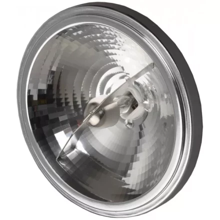 Лампа галогенная СВЕТОЗАР алюм. отражатель, угол 8гр, цоколь G53, диаметр 111мм, 35Вт, 12В SV-44743-08 купить в Сургуте