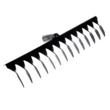 Грабли 14-зубые 280 мм без черенка витые  СИБРТЕХ Россия 61765 купить в Сургуте