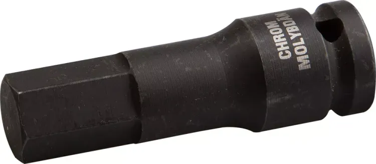 Торцовая головка KRAFTOOL "INDUSTRIE QUALITAT" ударная (1/2"), HEX, Cr-Mo, фосфатированная, H14 27950-14_z01 купить в Сургуте