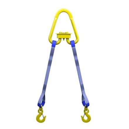 Строп текстильный двухветвевой 2СТ 4 т L=7 м SF7 90 мм Звено РТ-3 купить в Сургуте