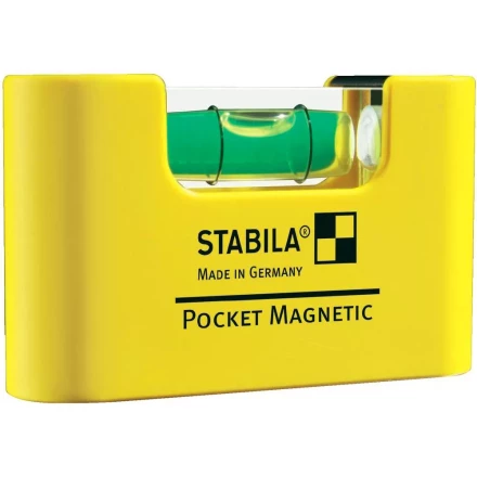 Уровень тип  Pocket Magnetic  70x20x40мм  с магнитом   STABILA купить в Сургуте