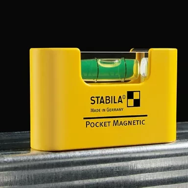 Уровень тип  Pocket Magnetic  70x20x40мм  с магнитом   STABILA купить в Сургуте