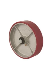 Колесо большегрузное P 80 200 мм полиуретановое на ось (F) 1027159