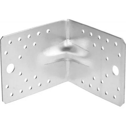 Крепежный угол ЗУБР &quot;МАСТЕР&quot; усиленный, 90х105х105мм, 1шт 310116-90-105 купить в Сургуте