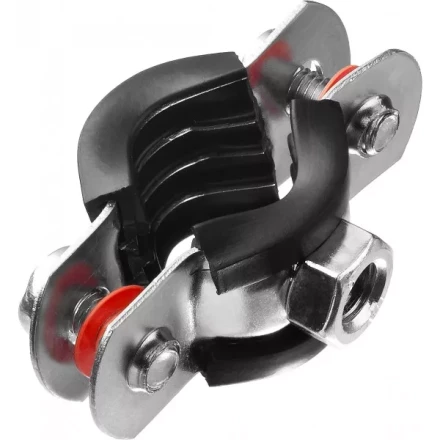 Хомут трубный с гайкой, оцинкованный, 3/8&quot;, 10шт, ЗУБР Мастер 37850-15-19 37850-15-19 купить в Сургуте