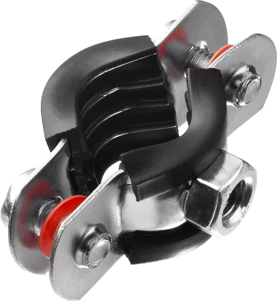 Хомут трубный с гайкой, оцинкованный, 3/8&quot;, 10шт, ЗУБР Мастер 37850-15-19 37850-15-19 купить в Сургуте