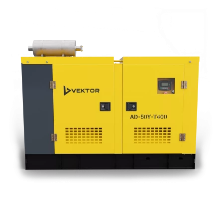 Дизельный генератор Vektor AD-50Y-T400 в шумозащитном кожухе купить в Сургуте