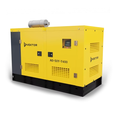Дизельный генератор Vektor AD-50Y-T400 в шумозащитном кожухе купить в Сургуте