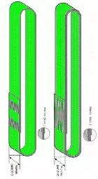 Строп текстильный кольцевой СТК 10 т L=8 м SF6 250 мм купить в Сургуте