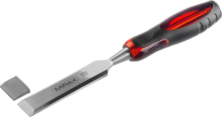 Стамеска MIRAX с двухкомпонентной прозрачной рукояткой, 25мм 1810-25 купить в Сургуте