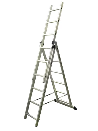 Лестница трехсекционная 3х16 ступеней Энкор 69690 купить в Сургуте