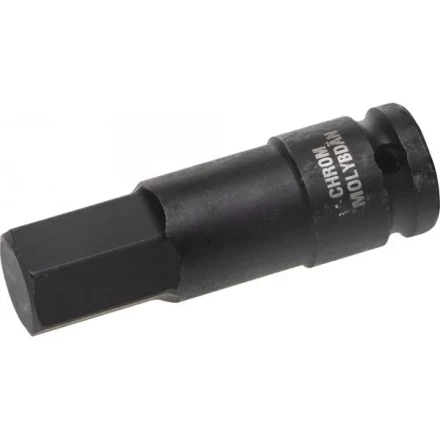 Торцовая головка KRAFTOOL &quot;INDUSTRIE QUALITAT&quot; ударная (1/2&quot;), HEX, Cr-Mo, фосфатированная, H19 27950-19_z01 купить в Сургуте