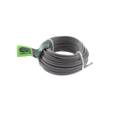 Леска для триммера звезда, армированная алюминием, 3.0 мм х 10 м, Россия Сибртех 961985 купить в Сургуте