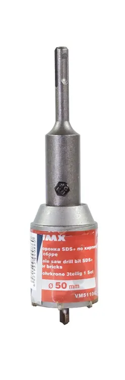 Коронка SDS+ ф50 мм по кирпичу в сборе VMX 511043 купить в Сургуте