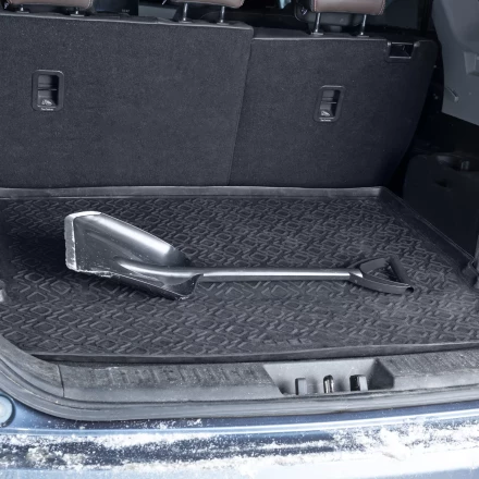 Лопата для уборки снега Сибртех, полипропилен, 210х260х700 мм, Россия, 61679 купить в Сургуте