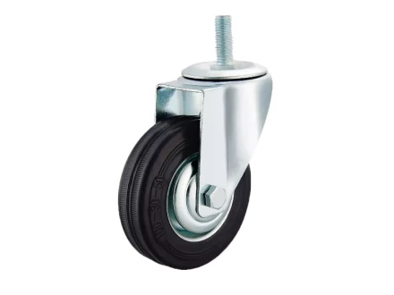 Колесо поворотное SCt 93 75 мм резина с болтом (N) 1045342 купить в Сургуте