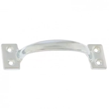 Ручка-скоба РС-120 цельнотянутая цинк 5штук  Металлист Россия 91594 купить в Сургуте