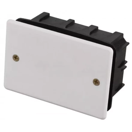 Коробка монтажная СВЕТОЗАР для подштукатурного монтажа, макс. напряжение 400В, с крышкой, 100х60х50мм, прямоугольная SV-54925 купить в Сургуте