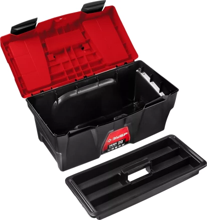 Ящик для инструмента &quot;НЕВА-20&quot; пластиковый, ЗУБР 38323-20 купить в Сургуте