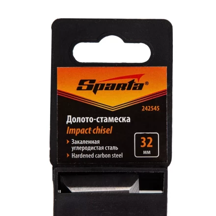Долото-стамеска 32 мм, деревянная рукоятка// Sparta 242545 купить в Сургуте