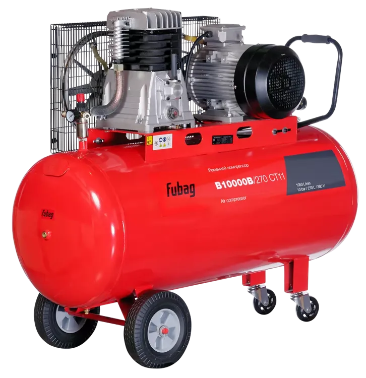 Компрессор масляный поршневой ременной Fubag  B10000B/270 СТ11  купить в Сургуте