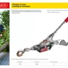 Лебедка ручная рычажная MIRAX, тросовая, 1,5т, 1,8м 43130-1.5 купить в Сургуте