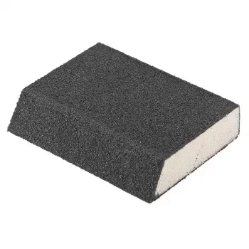 Губка для шлифования 120 х 90 х 25 мм трапеция мягкая P100 MATRIX 75730 купить в Сургуте