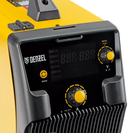 Аппарат инвертор. полуавтомат. cварки Denzel IMIG-185SDR 94363, 180 А, ПВ 60%, катушка 5 кг купить в Сургуте