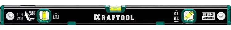 Профессиональный магнитный уровень с зеркальным глазком KRAFTOOL 34785-60 купить в Сургуте