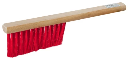 Щетка-сметка, искусственная щетина, трехрядная, деревянный корпус, 320мм 39020 купить в Сургуте