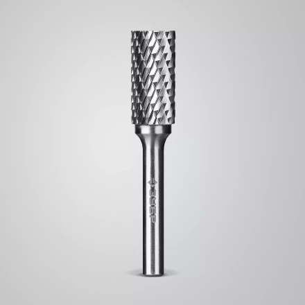 Зубр Твердосплавная борфреза А - цилиндр с гладким торцом, 12 х 25 мм (28800-12-25) купить в Сургуте