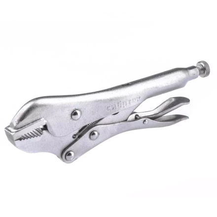 Зажим ручной усиленный плоский захват 180 мм Сибртех 18427 купить в Сургуте