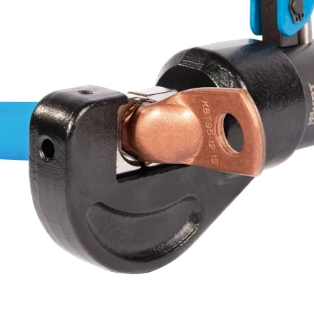 Пресс гидравлический ручной КВТ ПГР-95 для опрессовки наконечников до 95 мм (91809) купить в Сургуте