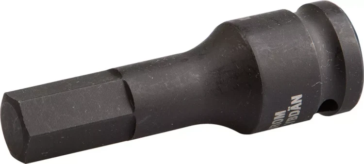 Торцовая головка KRAFTOOL "INDUSTRIE QUALITAT" ударная (1/2"), HEX, Cr-Mo, фосфатированная, H17 27950-17_z01 купить в Сургуте