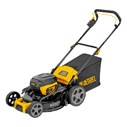 Газонокосилка аккумуляторная бесщет. DLM-460, 460 мм, травосб. 65 л., Li-Ion, 40 В // Denzel 58911 купить в Сургуте