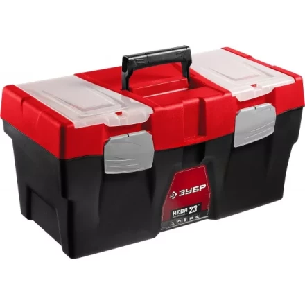 Ящик для инструмента &quot;НЕВА-23&quot; пластиковый, ЗУБР 38323-23 купить в Сургуте