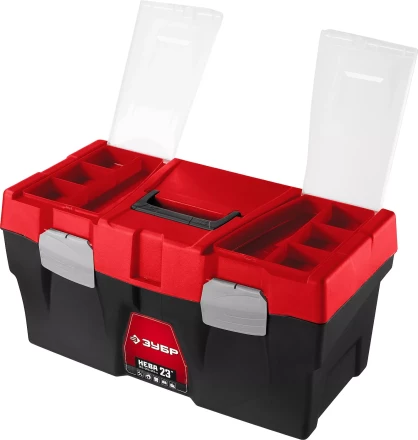 Ящик для инструмента &quot;НЕВА-23&quot; пластиковый, ЗУБР 38323-23 купить в Сургуте