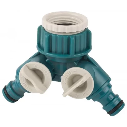 Распределитель двухканальный (резьба внешняя-соединитель), RACO &quot;Original&quot; 4250-55256C, 3/4&quot;x1&quot; 4250-55256C купить в Сургуте