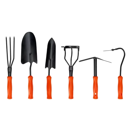Набор садового инструмента Palisad 629127, пластиковые рукоятки, 6 предметов купить в Сургуте