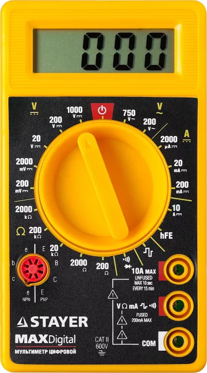 Мультиметр STAYER "MASTER" MAXDigital цифровой 45306 купить в Сургуте