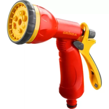 Распылитель GRINDA поливочный пластиковый, тип пистолетный, 8 позиционный 8-427370_z02 купить в Сургуте