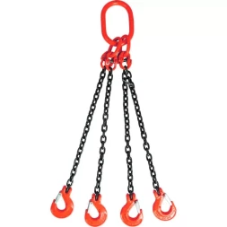 Строп цепной TOR 4СЦ г/п 17,0 т 4,0 м с самозакрывающимися крюками 1018562