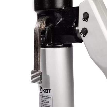 Пресс гидравлический ручной безматричный КВТ ПГРс-240 БМА из алюминиевого сплава с механизмом АСД для опрессовки наконечников до 240 мм2 (101937) купить в Сургуте